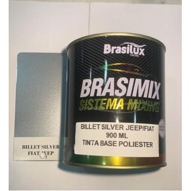 Imagem de Tinta base poliester billet silver jeep fiat 900ml - BRASILUX