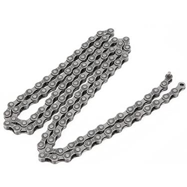 Imagem de Corrente de Bicicleta de 8 Velocidades Corrente de Bicicleta de Aço Reutilizável Mountain Road Bike