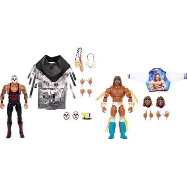 Imagem de Mattel WWE Ultimate Edition Action Figure 2-Pack, Greatest Grudges '92 Collectible Set with Ultimate Warrior & Papa Shango 6-inch Superstars & Accessories