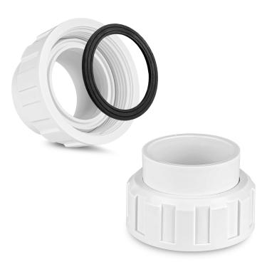 Imagem de Hasanbar União De Substituição De Célula De Sal De 2" Para Geradores De Cloro De Sal Goldline Hayward, União De Bomba De 2 Polegadas Glx-Cell-Union Para Célula De Sal Hayward, Peça De Piscina Para C