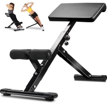 Imagem de 5 NíVeis Roman Chair, Banco Academia, Banco Supino, Banco de Supino, Cadeira Extensora MusculaçãO, Back Hyperextension, ForçA Equipamento de Treinamento de ForçA, Banco Romano Multifuncional