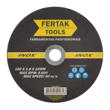 Imagem de Disco De Corte Inox 180 X 1,6 - Fertak
