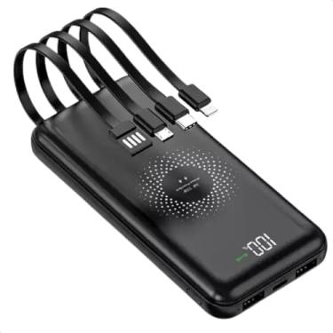 Imagem de Carregador Portátil Power Bank 4 em 1 Indução 20000mah A'GOLD BTE-21 Compátivel com Todos Smartphones