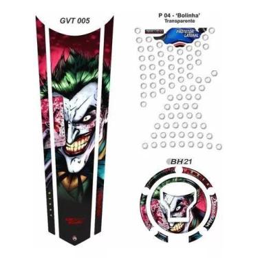 Imagem de Adesivo Gravata  Bocal  Lateral Cb250 Twister Joker Gvt005 - Resitank