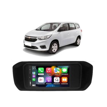 Imagem de Kit Multimídia Spin LS LT 2019 / 2024 7 Pol CarPlay AndroidAuto USB BT - Roadstar 708BR