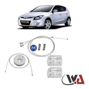 Imagem de Kit Reparo Vidro Eletrico Hyundai I30 Dianteiro - WA-Acessórios