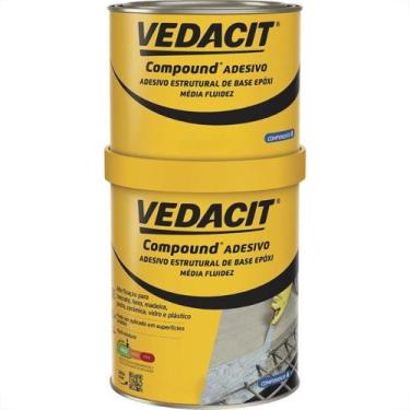 Imagem de Otto Vedacit Compound Adesivo A+B (500G+500G)