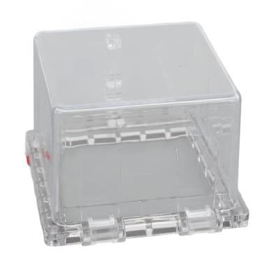 Imagem de Capa de interruptor de parada de emergência, estrutura de PC resistente a dobras protetor de botão de pressão para fabricação automotiva (D60-4)