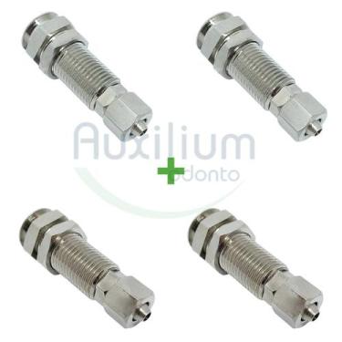 Imagem de Kit 2 engate rápido fêmea 1/4 + 2 engate rápido fêmea 3/8 - AUXILIUM O