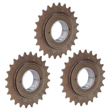 Imagem de Floracto de Velocidade de Bicicleta 24T, Acessório de Substituição Com Rosca de Aço Livre de Aço de Aço Alta para Ciclismo Adequado para Uma Ampla Gama de Bicicletas ou Triciclos