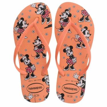 Imagem de Chinelo Havaianas Slim Disney Rosa Seda