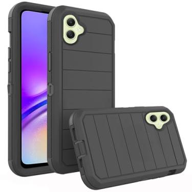 Imagem de Asuwish Capa de telefone para Samsung Galaxy A05, capa de celular híbrida à prova de choque de grau militar, acessórios para celular de proteção rígida resistente de corpo inteiro Ao5 A 05 mulheres