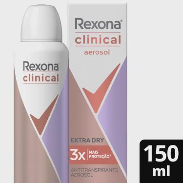 Imagem de Desodorante aerosol rexona clinical extra dry 150ML