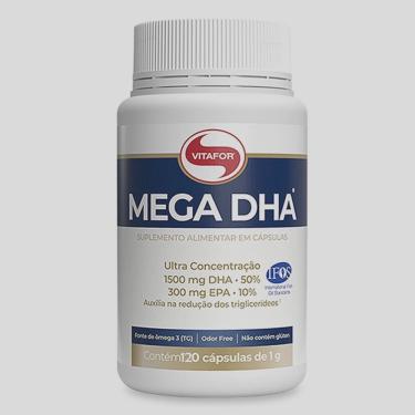 Imagem de Ômega 3 Mega Dha Vitafor 120 Cápsulas De 1000mg