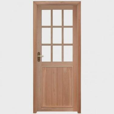 Imagem de Porta de Madeira 213x94cm sem Vidro com Batente 9,4cm ewk P21 M30 Rondosul