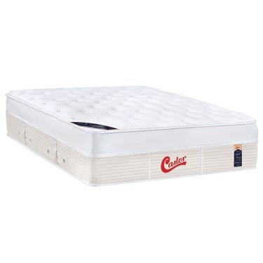 Imagem de Colchão King Molas Pocket Ensacadas Visco Gel Gold Star Vitagel Max Euro Pillow (193x203x40) - Castor