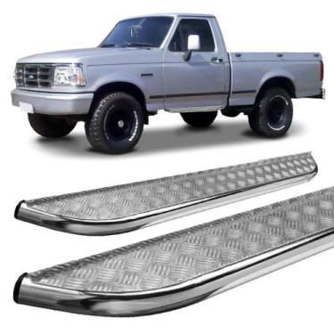 Imagem de Estribo F-1000 1993 a 1999 Chapa Cromado - HOZZ