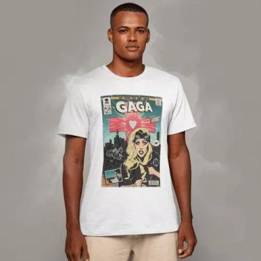 Imagem de Camiseta Lady Gaga Born This Way Cantora Camisa Famosa - Loja Dinka, M