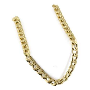 Imagem de Pulseira Masculina Ouro 18k Grumet 5.0 21 Cm Certificado - JOIE JOIAS 