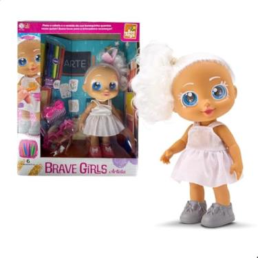 Imagem de Boneca Brave Girls Artista Com acessórios Criativos para crianças | Presentes e Brinquedos para Meninas – Bee Toys