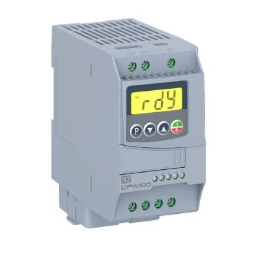 Imagem de CFW100 Geração 2 Inversor de Frequência WEG 2cv 7,3A 220V Com Entrada Monofásica
