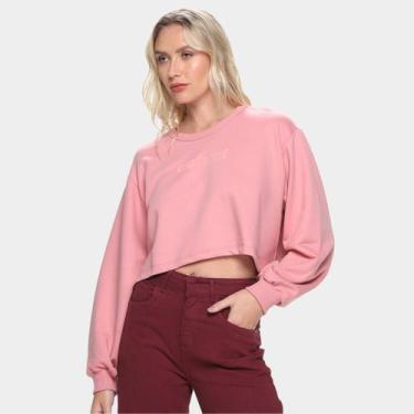 Imagem de Moletom Colcci Feminino, Rosa, G