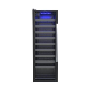 Imagem de Adega Porta Invertida Venax Piubella 50 Garrafas 209 Litros Preto -110V