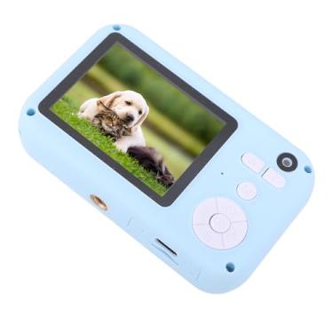 Imagem de Câmera Digital, Lapso de Tempo 48MP 1080p Câmera HD para Presente de Natal para Crianças 3 a 12 Anos Idade (Azul)