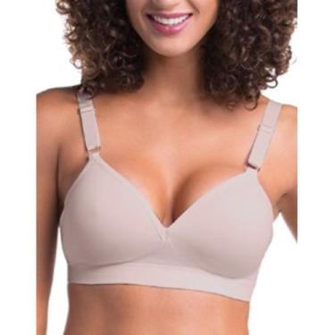 Imagem de Sutiã Trifil 1689 Com Bojo Sem Aro Poliamida Taça B, Macadamia, 46