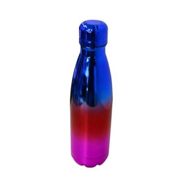 Imagem de Garrafa Esportiva Sole Inox Azul 500 ml - Importado
