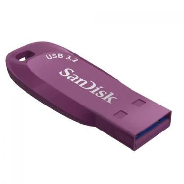 Imagem de Pen drive sandisk ultra shift 64gb usb 32 roxo sdcz410064gg46co