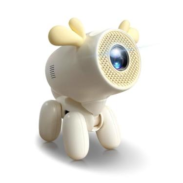 Imagem de Projetor inteligente HY 320 Branco Preto Original Android 13.0 Full 4K HD Bluetooth Wifi 6.0 (320LI)