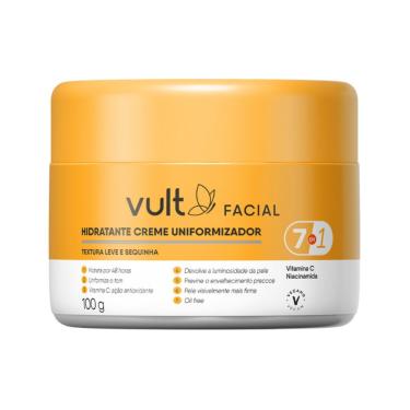 Imagem de Hidratante Creme Uniformizador Facial Vult 7 em 1 100g