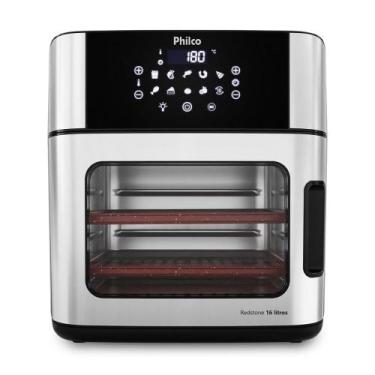 Imagem de Fritadeira Air Fryer Philco 4 em 1 Porta Removível 16L Inox Painel Dig