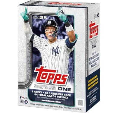 Imagem de Topps - Cards Colecionáveis 2025 Baseball Series 1 - Value box com 84 Cards