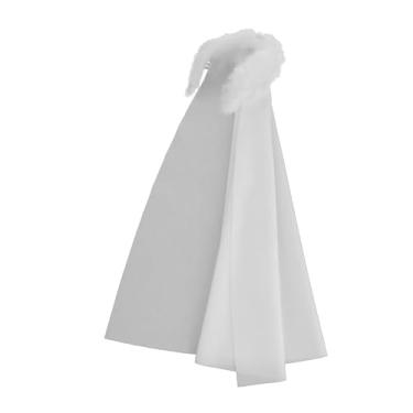 Imagem de Almencla Roupas de boneco de ação 1:12, capa, roupas de boneca, legais, homens, mulheres, tecido antigo, em miniatura, vestir para 6" masculino e feminino, Branco