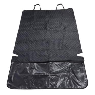Imagem de Asixxsix Tampa do Assento do Carro para Cachorro, 53,15 X 78,74 Polegadas à Prova D'água à Prova de Scratch SUV Cargo Liner para Cães, Não Deslize o Oxford Cover Cover de Pet -tear de (Preto)
