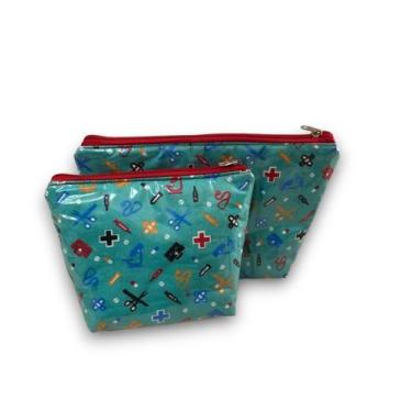 Imagem de Kit de Necessaire Grande e Pequena - DaniBordados, Médico
