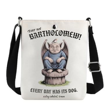 Imagem de G2TUP Fantasy Book Bolsa tiracolo Fear Not Everyday Had It's Dog Gifts Book Lover Shoulder Bag, Barth Lomew Cb, Ocidental