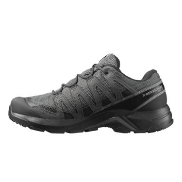 Imagem de Salomon Tênis de caminhada masculino X-Adventure Recon Gore-Tex, tração à prova d'água e suporte para caminhadas rápidas e terrenos mistos, Asfalto/Castlerock/Preto, 42