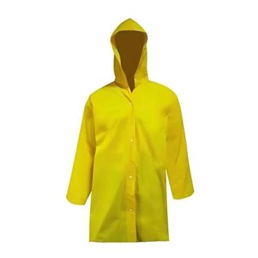 Imagem de Capa de Chuva em PVC Amarela Tamanho GG Proteplus - 000032