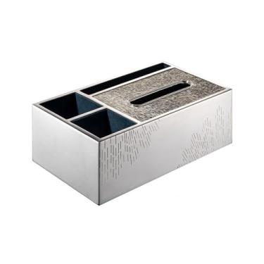 Imagem de ZzleoyuUUs-12 Capa de caixa de lenços casa de banho criativa premium caixa de gaveta de aço inoxidável comercial caixa de papel toalha suporte de caixa de lenços (médio)