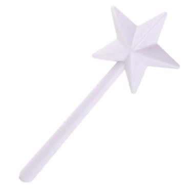 Imagem de KIMISS Varinha de Sal e Pimenta, Dispensador de Sal Em Forma de Pentagrama, Design Fofo, Fácil de Usar, Prático para Decorações de Casa ou Festa (Branco)