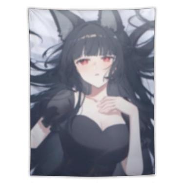 Imagem de LIEGBMEU Sexy Bikini Hot Anime Girl Tapeçaria 152.4 cm x 203.2 cm Interior Exterior Wall Quilt Art Decoração de Tapeçaria Caprichosa, AF131