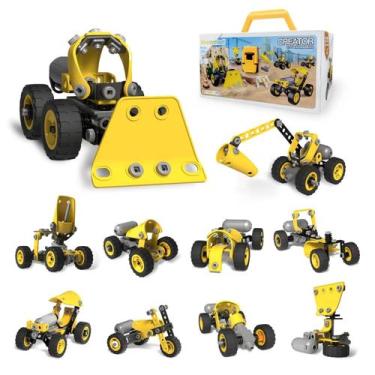 Imagem de Conjunto de construção Veecafiodi STEM Toy 10 em 1 para crianças de 4 