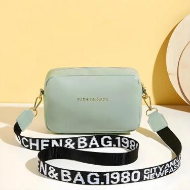 Imagem de Bolsa Transversal Casual Feminina Com Alça Larga, Bolsa De Mão Pequena