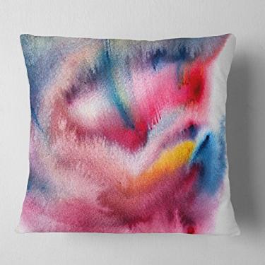 Imagem de Sala de estar, sofá, almofada de alta qualidade + capa de almofada impressa em ambos os lados 66 cm x 66 cm da Designart