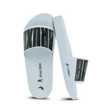Imagem de Chinelo Masculino Rider R10 Slide De Homem 12562, 12562 branco, Branco