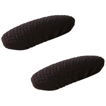 Imagem de Buenanir 1 par de capas de apoio de braço para cadeira de escritório jacquard elástico para cadeira de computador, protetores de braço removíveis para computador de escritório, mesa, cadeiras de jogos