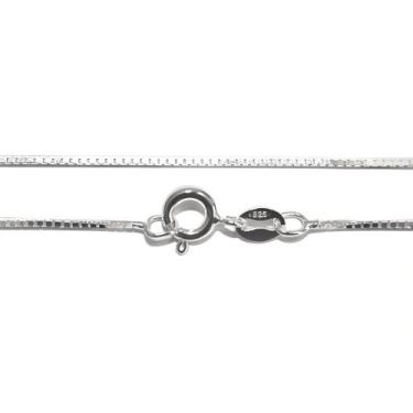 Imagem de Corrente Colar Veneziana 40cm Prata 925 - DR Joias